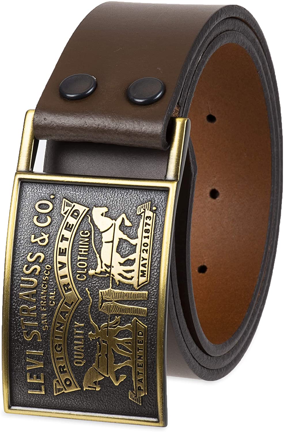 Levi leather belt mens best sale