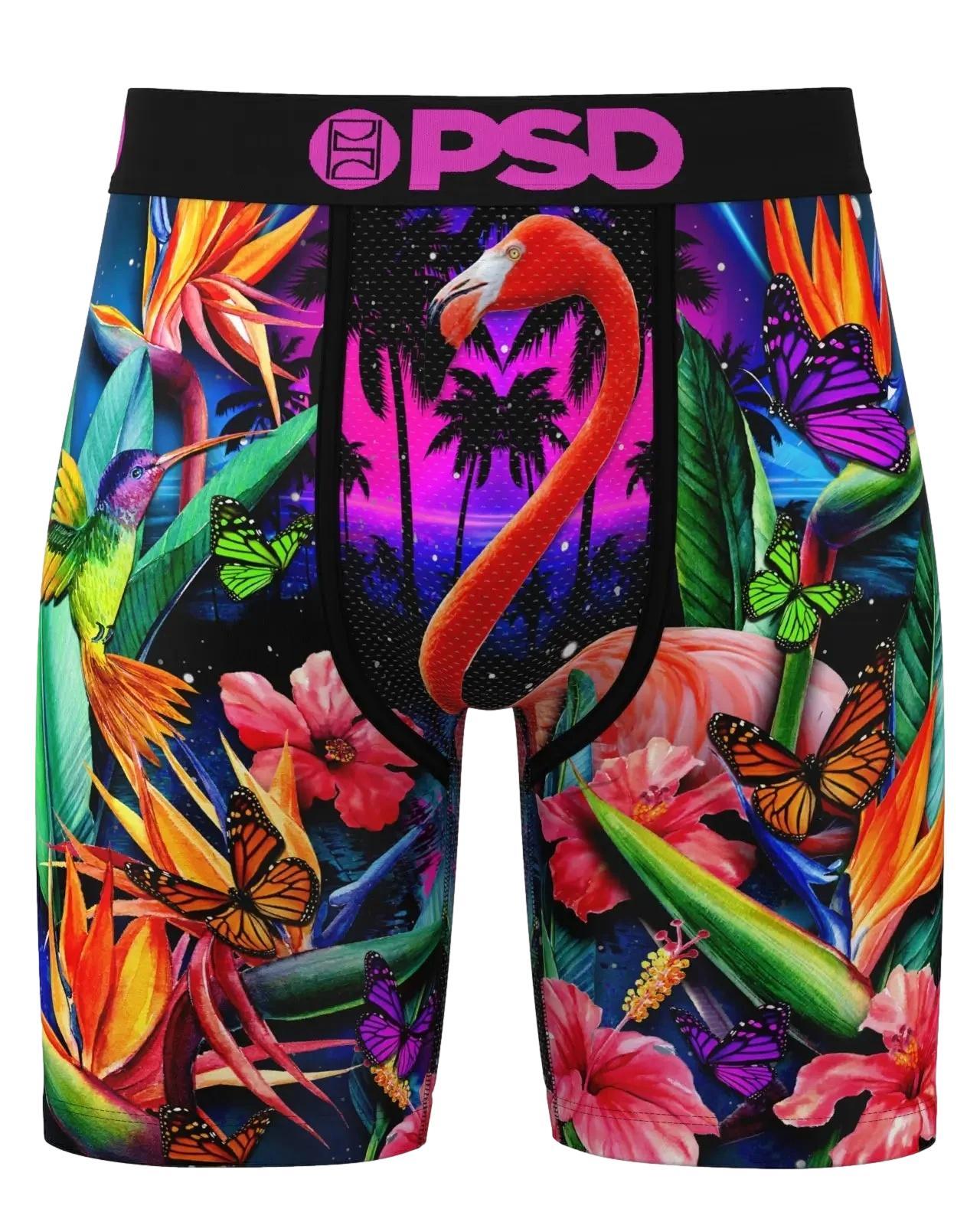 PSD Men's Tropic Cosmos Boxer Briefs - Breathable and Supportive Underwear