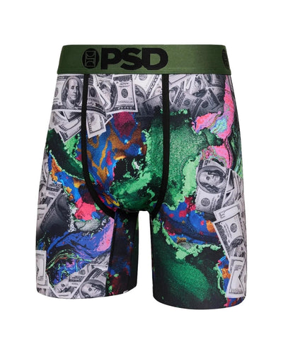 PSD Men's Money Mosh Boxer Briefs Multi Color