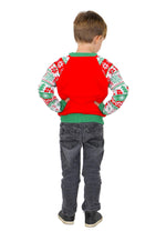 SOCAL LOOK Kids Ugly Christmas Sweater - Multicolor Long Sleeve Tacky Cute Holiday Pullover for Boys & Girls