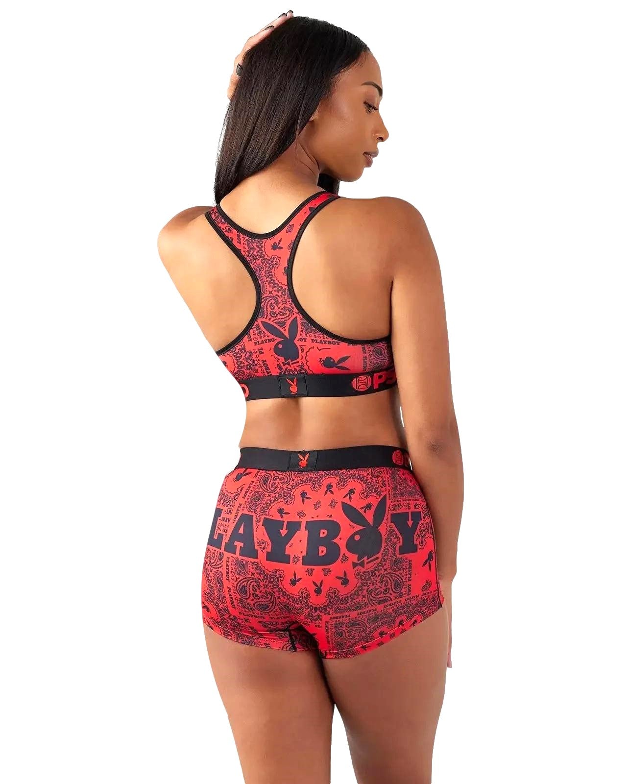 PSD Womens Sports Bra Playboy Baller Multi