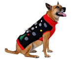 SOCAL LOOK Ugly Christmas Sweater for Dog - Cat Ugly Xmas Jumper with Leash Hole, Dog Pullover Winter Warm Pet Puppy Clothes Outfits