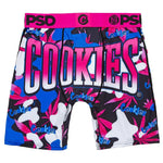 PSD Men's Cookies Camo Pop Boxer Briefs Multi Color