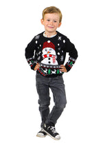 KESIS Kids Ugly Christmas Sweater - Tacky Cute Holiday Pullover for Boys & Girls, Unisex Funny Xmas Sweater for Children