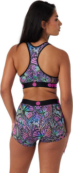 PSD Women's Butterfly FX Sports Bra Multicolor