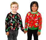 SOCAL LOOK Kids Ugly Christmas Sweater - Tacky Cute Holiday Pullover for Boys & Girls, Unisex Funny Xmas Sweater for Children