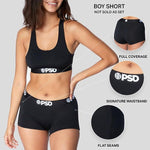 PSD Women's Hallows Camo Boyshorts Multi