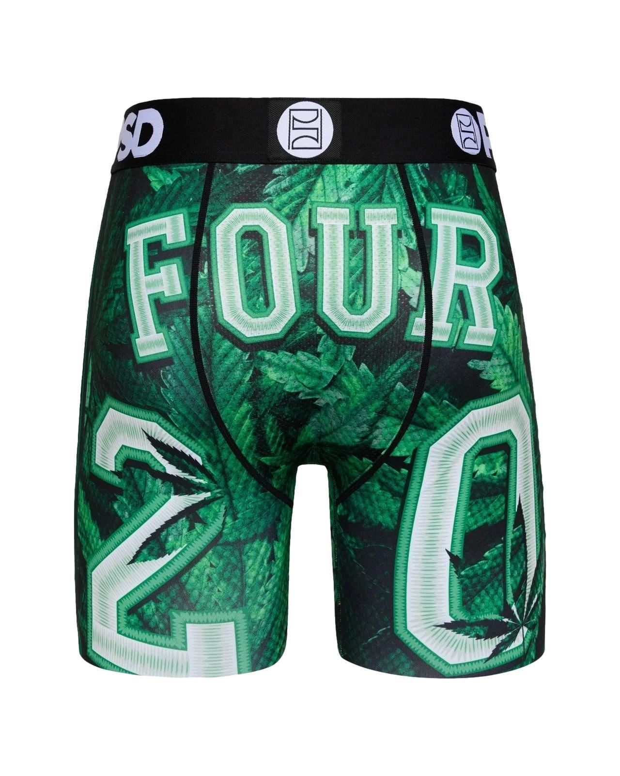 PSD Men's 420 Baller Boxer Briefs Multi Color