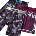 PSD Men's Playboy Mix 3PK Boxer Briefs Multi Color