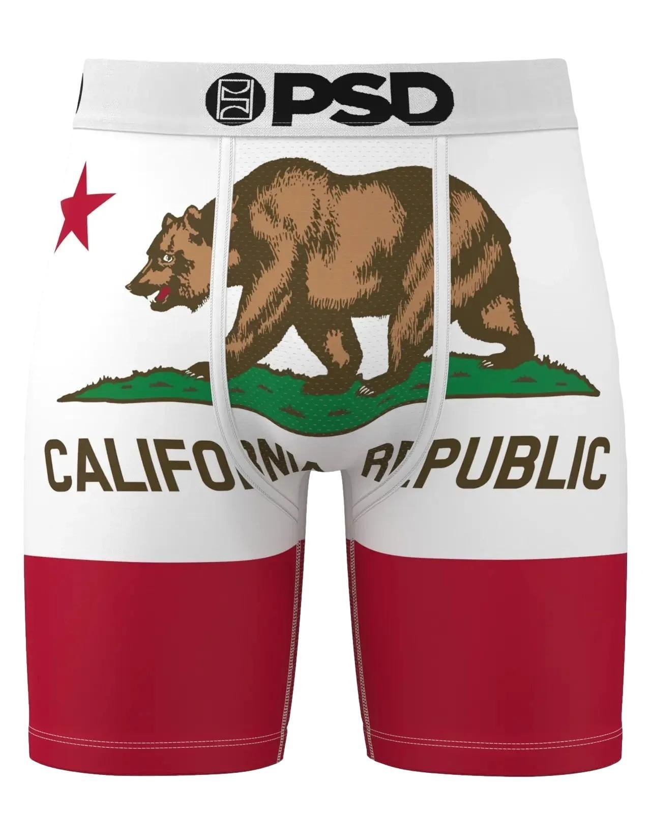 PSD Men's California Boxer Briefs - Breathable and Supportive Underwear