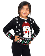 KESIS Kids Ugly Christmas Sweater - Tacky Cute Holiday Pullover for Boys & Girls, Unisex Funny Xmas Sweater for Children