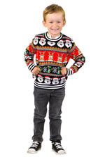 SOCAL LOOK Kids Ugly Christmas Sweater - Tacky Cute Holiday Pullover for Boys & Girls, Unisex Funny Xmas Sweater for Children