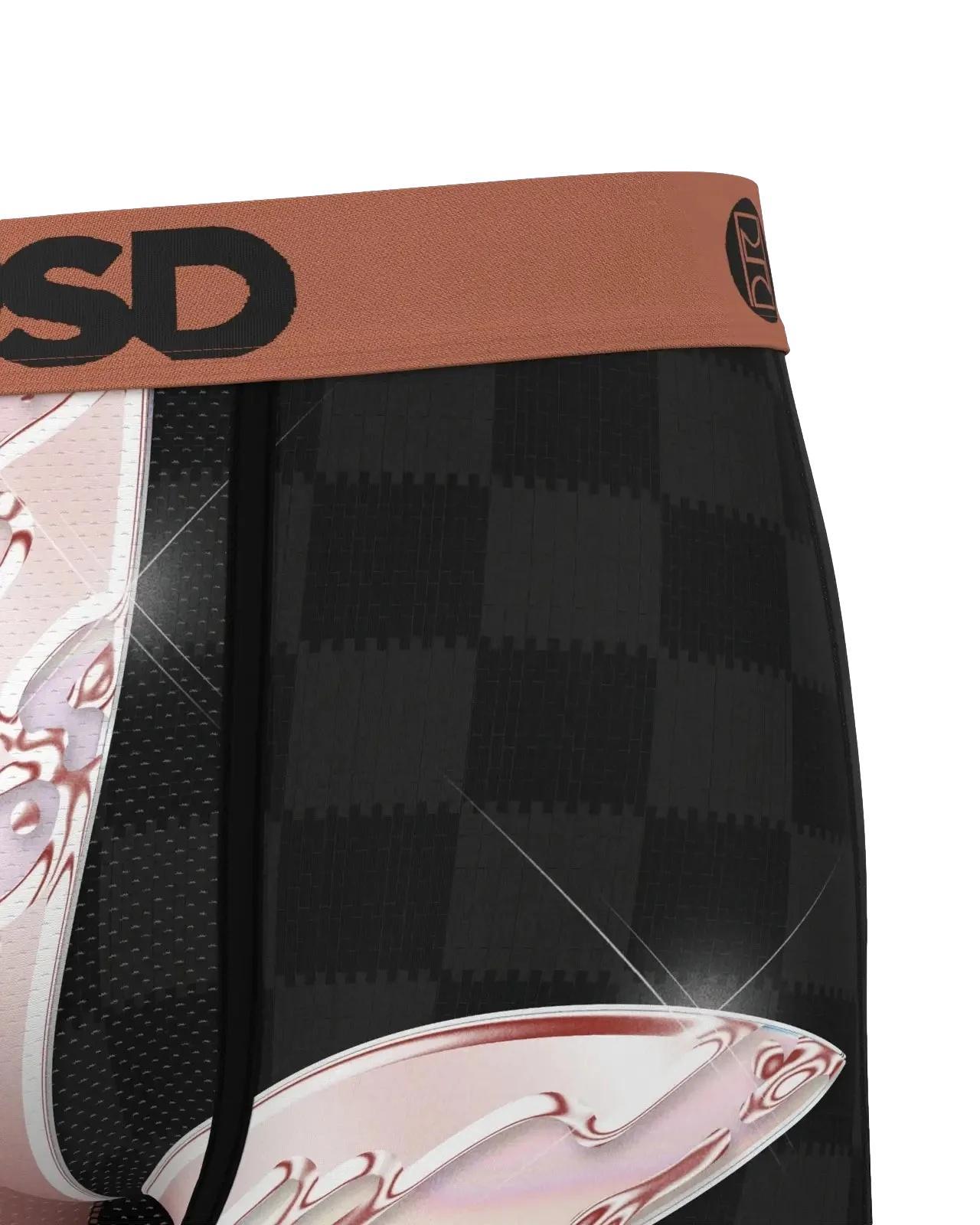 PSD Men's PB Rose Drippin Boxer Briefs - Breathable and Supportive Underwear