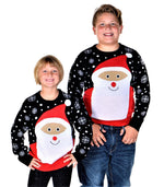 SOCAL LOOK Kids Ugly Christmas Sweater - Tacky Cute Holiday Pullover for Boys & Girls, Unisex Funny Xmas Sweater for Children