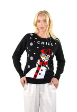 KESIS Ugly Christmas Sweater for Teens- Black Long Sleeve Tacky Cute Holiday Xmas Pullover for Big Boys & Girls