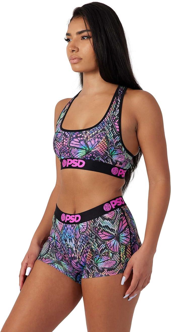 PSD Women's Butterfly FX Sports Bra Multicolor