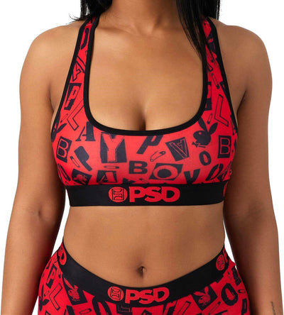 PSD Womens Sports Bra Playboy Anarchy Multi