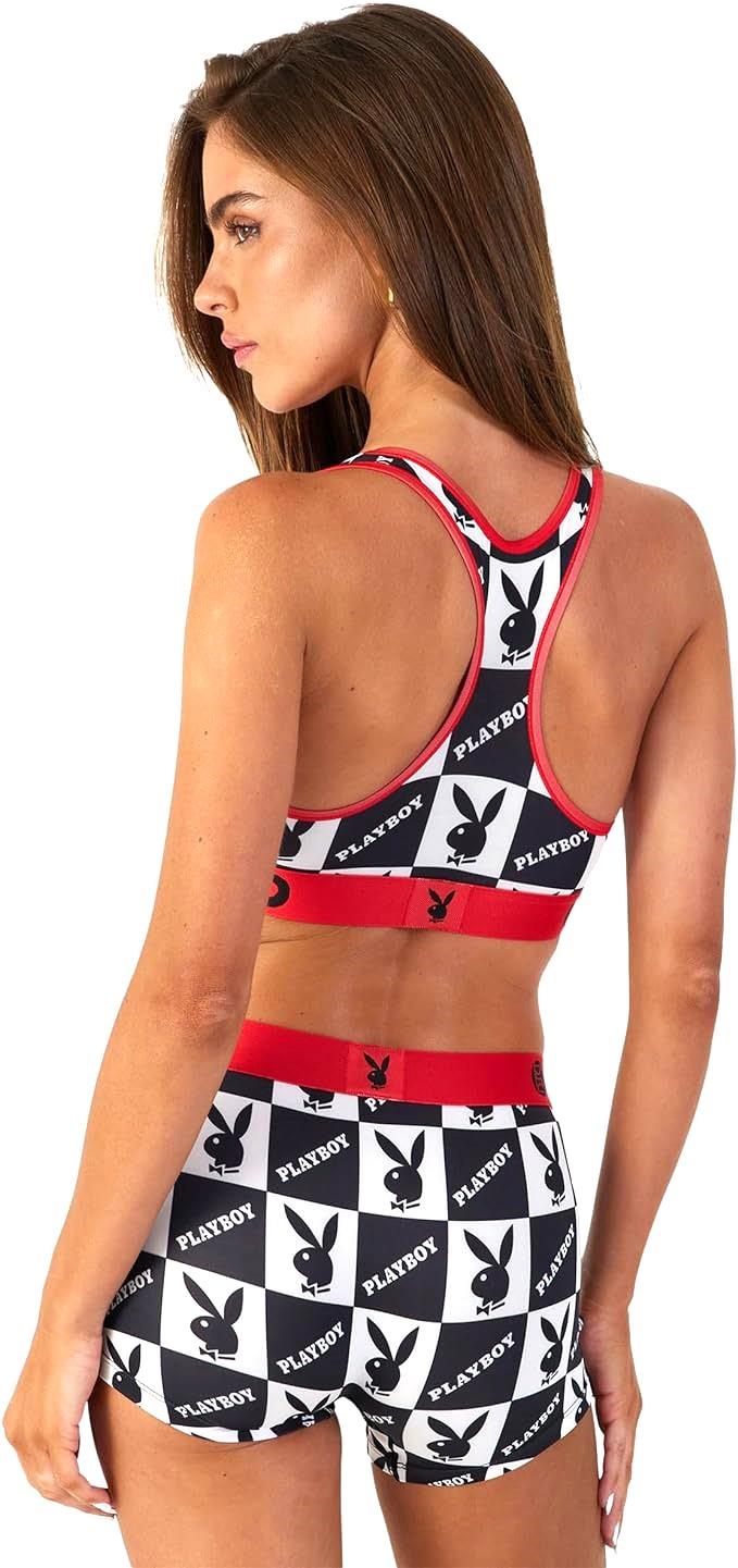 PSD Women's Playboy Checkers Boyshorts Multi