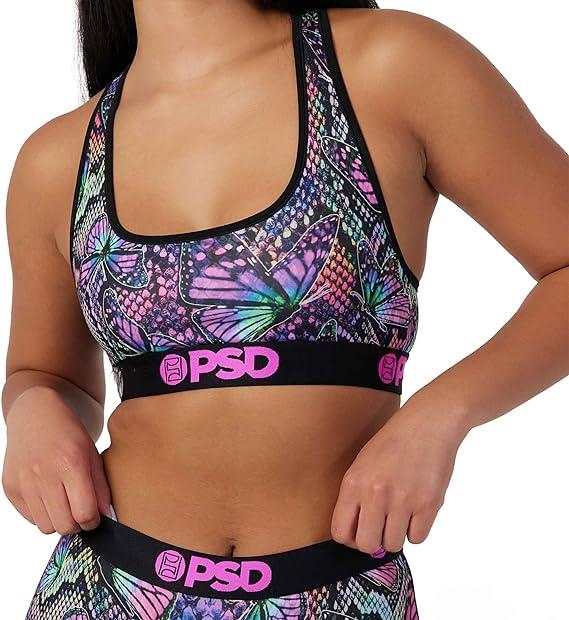 PSD Women's Butterfly FX Sports Bra Multicolor