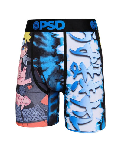 PSD Men's Naruto Cloud Boxer Briefs Multi Color