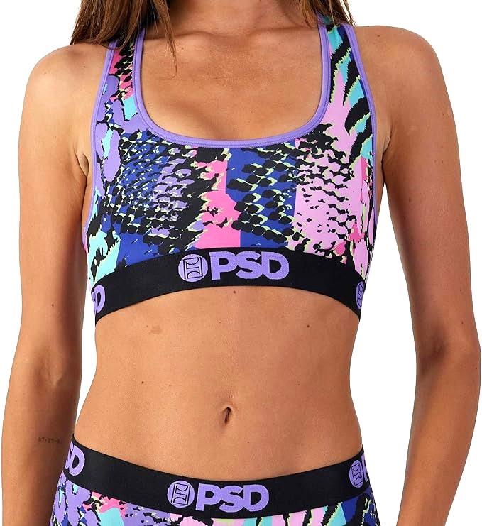 PSD Women's Wild Trip 3PK Sports Bra Multicolor