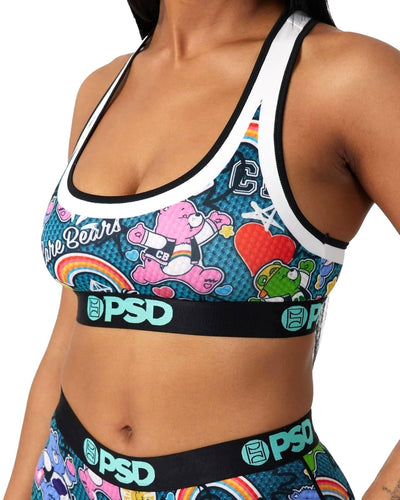 PSD Womens Sports Bra Baller Bears Multi