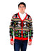 SOCAL LOOK Ugly Christmas Sweater Cardigan for Men Funny Holiday Pullover, Festive Xmas Jumper, Best Gift, Fun Winter Sweater