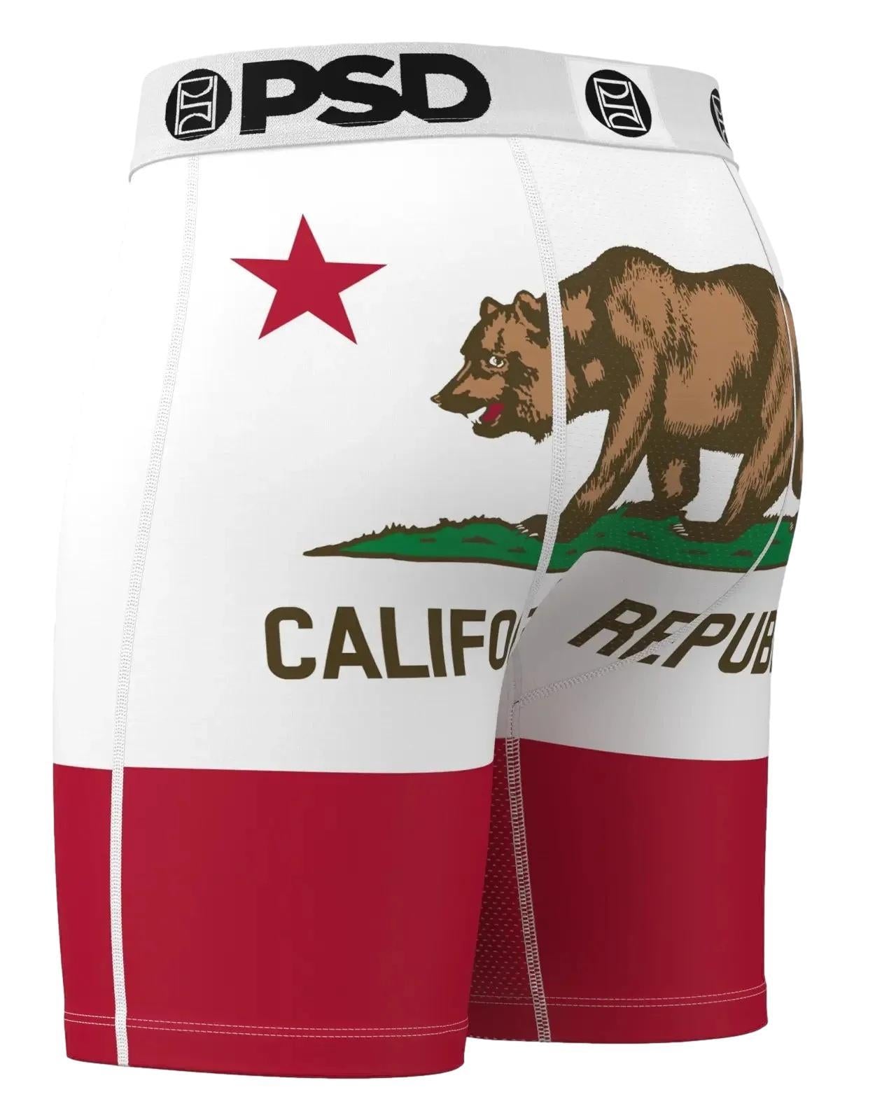 PSD Men's California Boxer Briefs - Breathable and Supportive Underwear