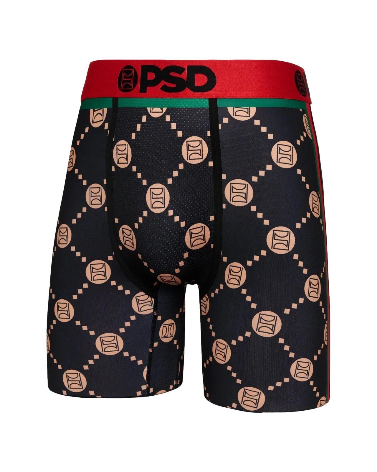 PSD Men's Emblem Luxe Boxer Briefs Multi Color