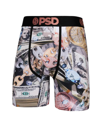 PSD Men's Icey Racks Boxer Briefs Multi Color