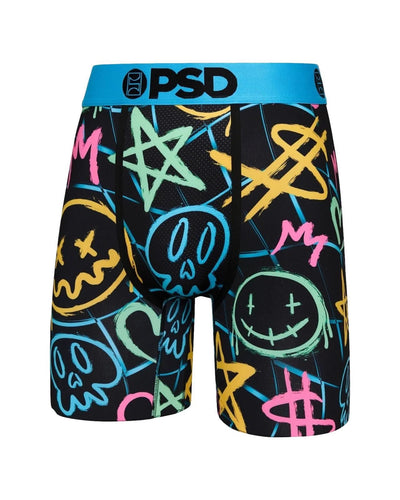 PSD Men's Smile Gang Boxer Briefs Multi Color