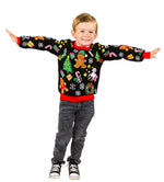 SOCAL LOOK Kids Ugly Christmas Sweater - Tacky Cute Holiday Pullover for Boys & Girls, Unisex Funny Xmas Sweater for Children