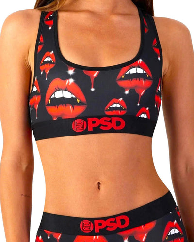 PSD Women's Horror Bite Me Sports Bra Multi