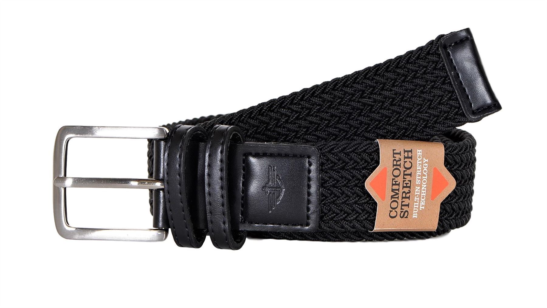 Dockers Men's 1.37 In (35MM) Stretch Fabric Braided Belt