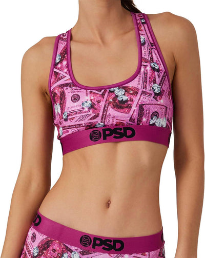 PSD Womens Sports Bra Iced Benjis Multi