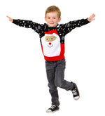 SOCAL LOOK Kids Ugly Christmas Sweater - Tacky Cute Holiday Pullover for Boys & Girls, Unisex Funny Xmas Sweater for Children