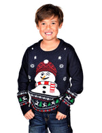 KESIS Kids Ugly Christmas Sweater - Tacky Cute Holiday Pullover for Boys & Girls, Unisex Funny Xmas Sweater for Children