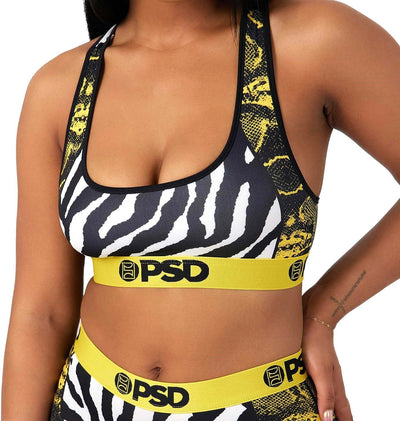 PSD Womens Sports Bra Contour Skins Multi