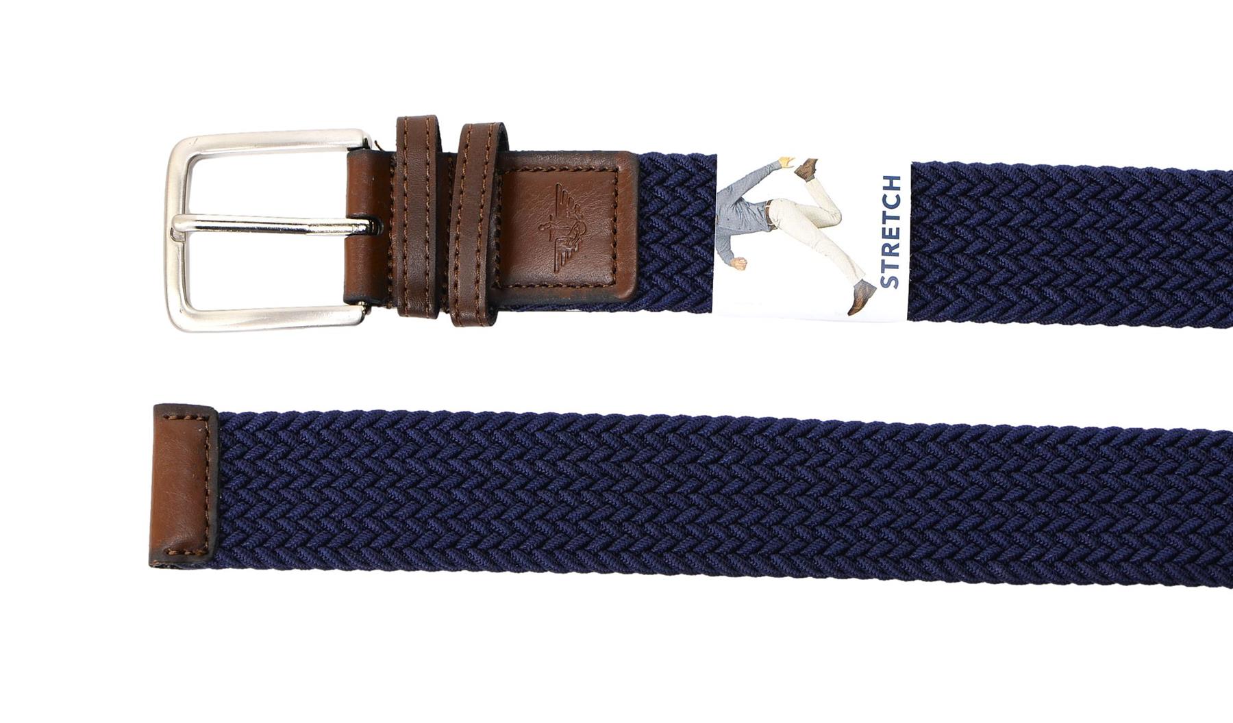 Dockers Men's 1.37 In (35MM) Stretch Fabric Braided Belt