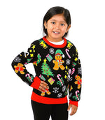 SOCAL LOOK Kids Ugly Christmas Sweater - Tacky Cute Holiday Pullover for Boys & Girls, Unisex Funny Xmas Sweater for Children