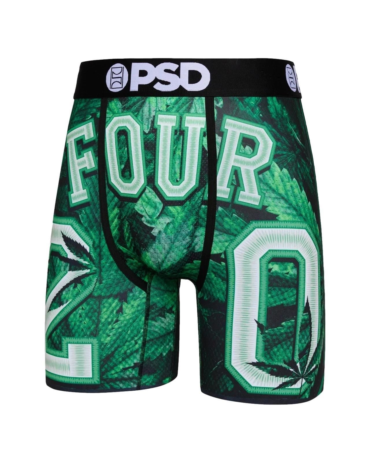 PSD Men's 420 Baller Boxer Briefs Multi Color