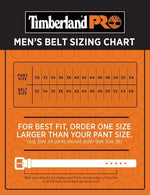 Timberland PRO Men's 38mm No-Scratch No Buckle Mechanic Belt