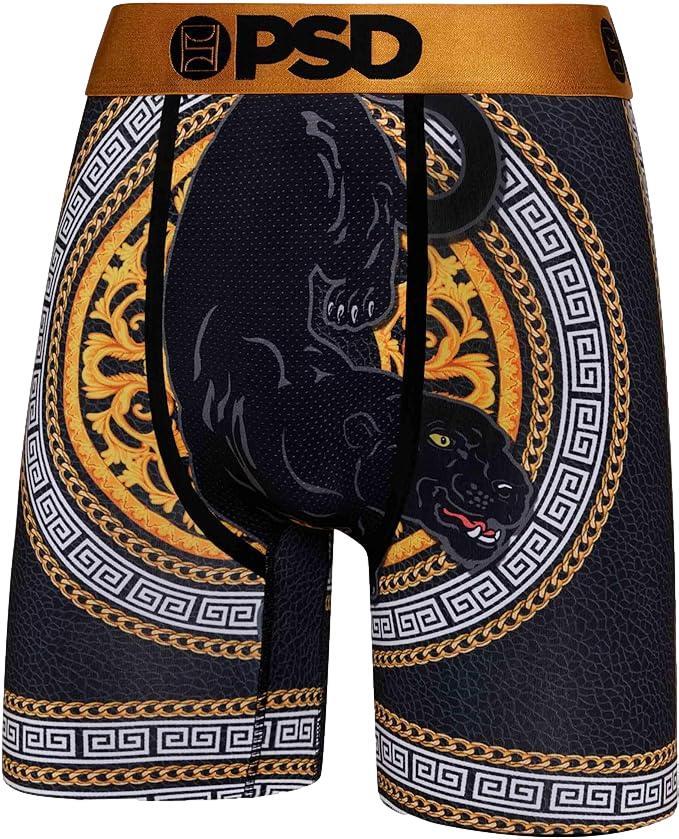 PSD Men's Rich Panther Boxer Briefs Multi Color