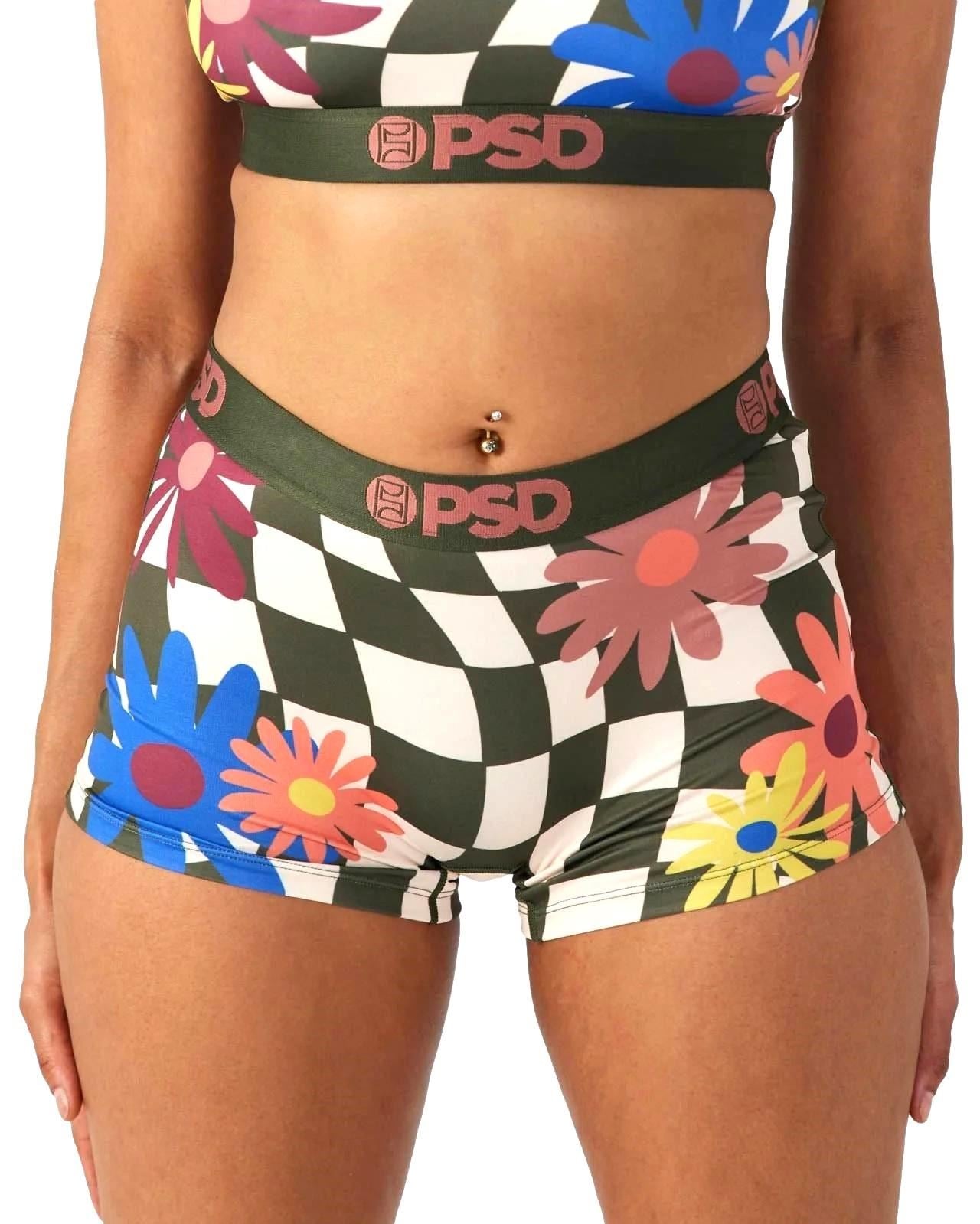 PSD Women's Girly Pop Boyshorts Multicolor