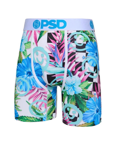 PSD Men's Tropic High Boxer Briefs Multi Color