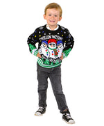 SOCAL LOOK Kids Ugly Christmas Sweater - Tacky Cute Holiday Pullover for Boys & Girls, Unisex Funny Xmas Sweater for Children