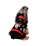 SOCAL LOOK Ugly Christmas Sweater for Dog - Cat Ugly Xmas Jumper with Leash Hole, Dog Pullover Winter Warm Pet Puppy Clothes Outfits