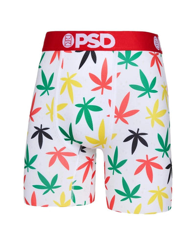 PSD Men's Rasta Boxer Briefs Multi Color