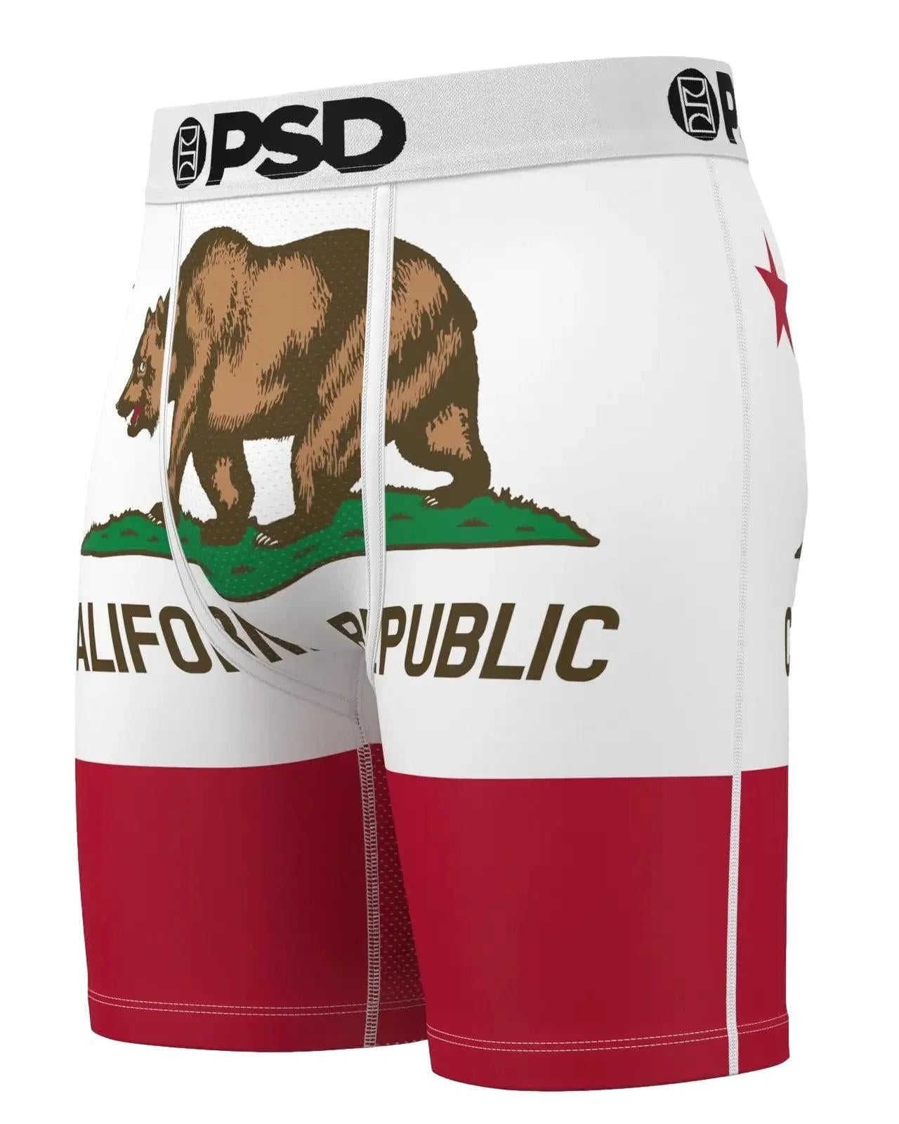 PSD Men's California Boxer Briefs - Breathable and Supportive Underwear