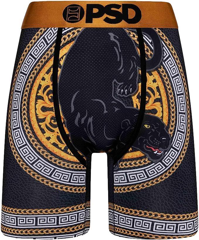 PSD Men's Rich Panther Boxer Briefs Multi Color